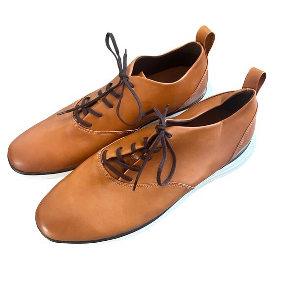 GOODFELLOW & CO Men's Luis Hybrid Oxford Shoes Cognac - Picture 2 of 6